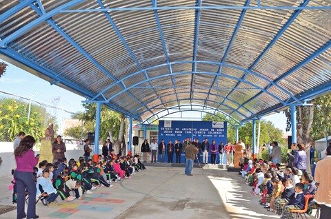 Entregan obra social