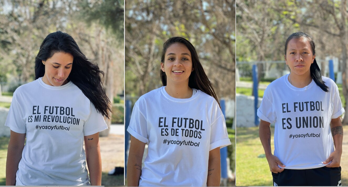 "Yo soy futbol", la campaña hecha por mujeres para mostrar que el futbol es positivo 