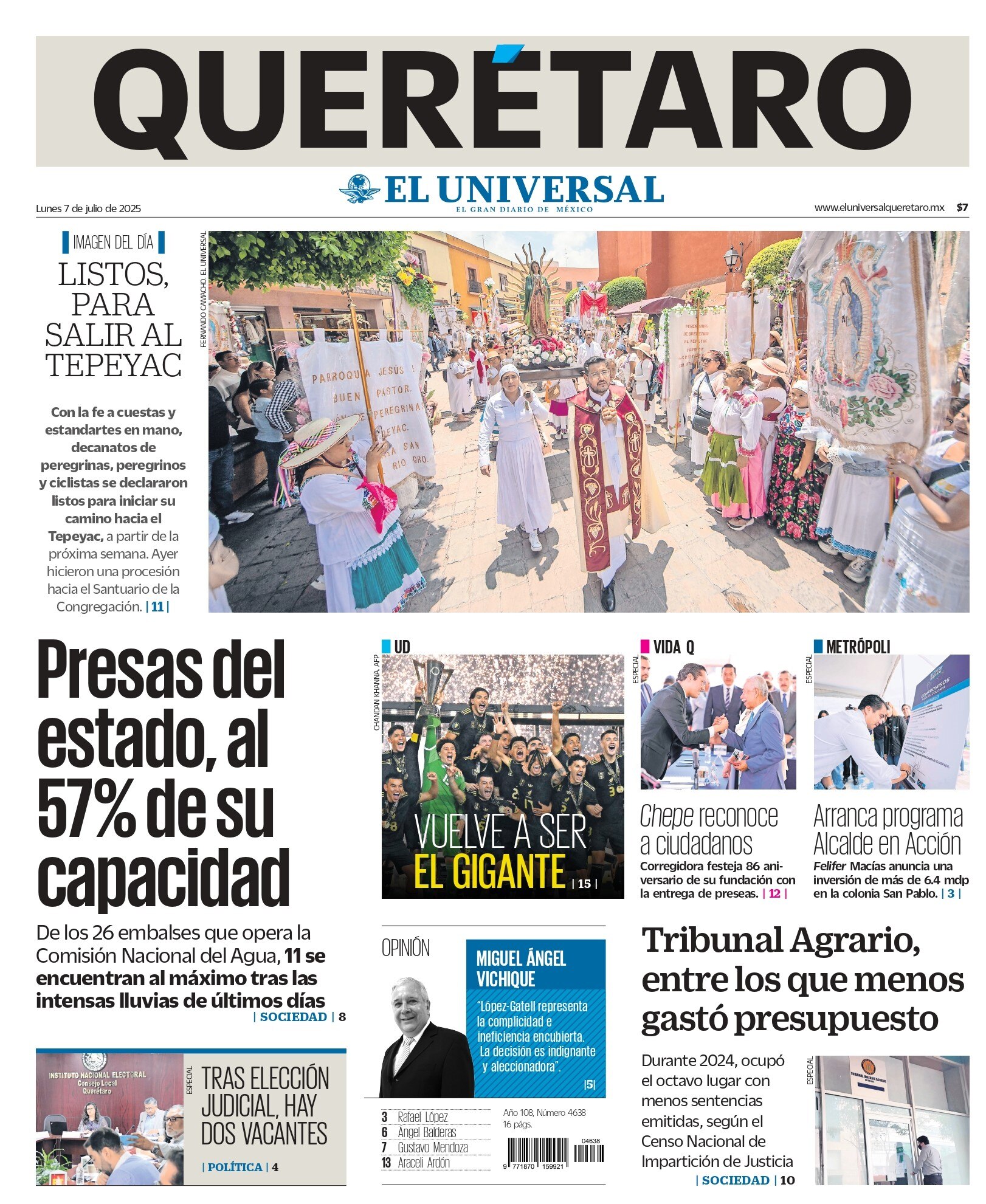 Portada 07 de julio de 2025