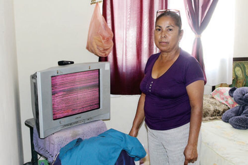 Piden TV’s para 5% de hogares afectados