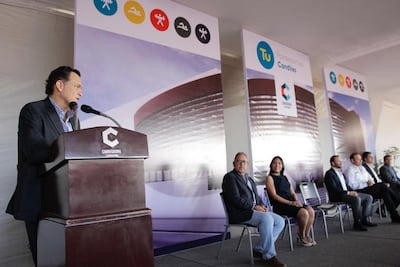 Canalizan 100 mdp a polideportivo