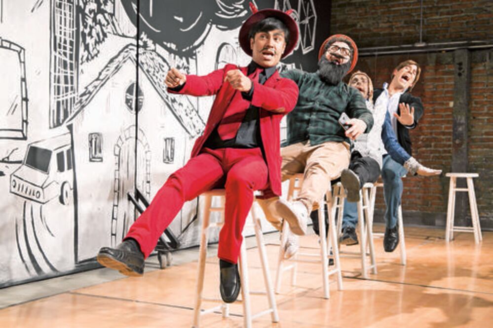 Risas y diversión, en Pastorela Antónima