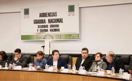 Concluyen audiencias sobre Guardia Nacional