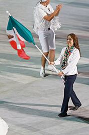 Ser abanderada, premio a entrega