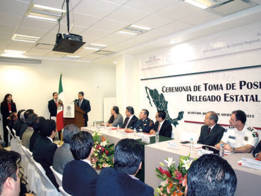 Rinde protesta nuevo delegado de la PGR