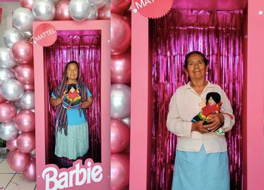 Caja de Barbie llega a Tolimán; invitan a que mujeres vayan a "tomarse la foto"