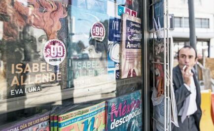 Éxito, la venta de libros en puestos de periódicos