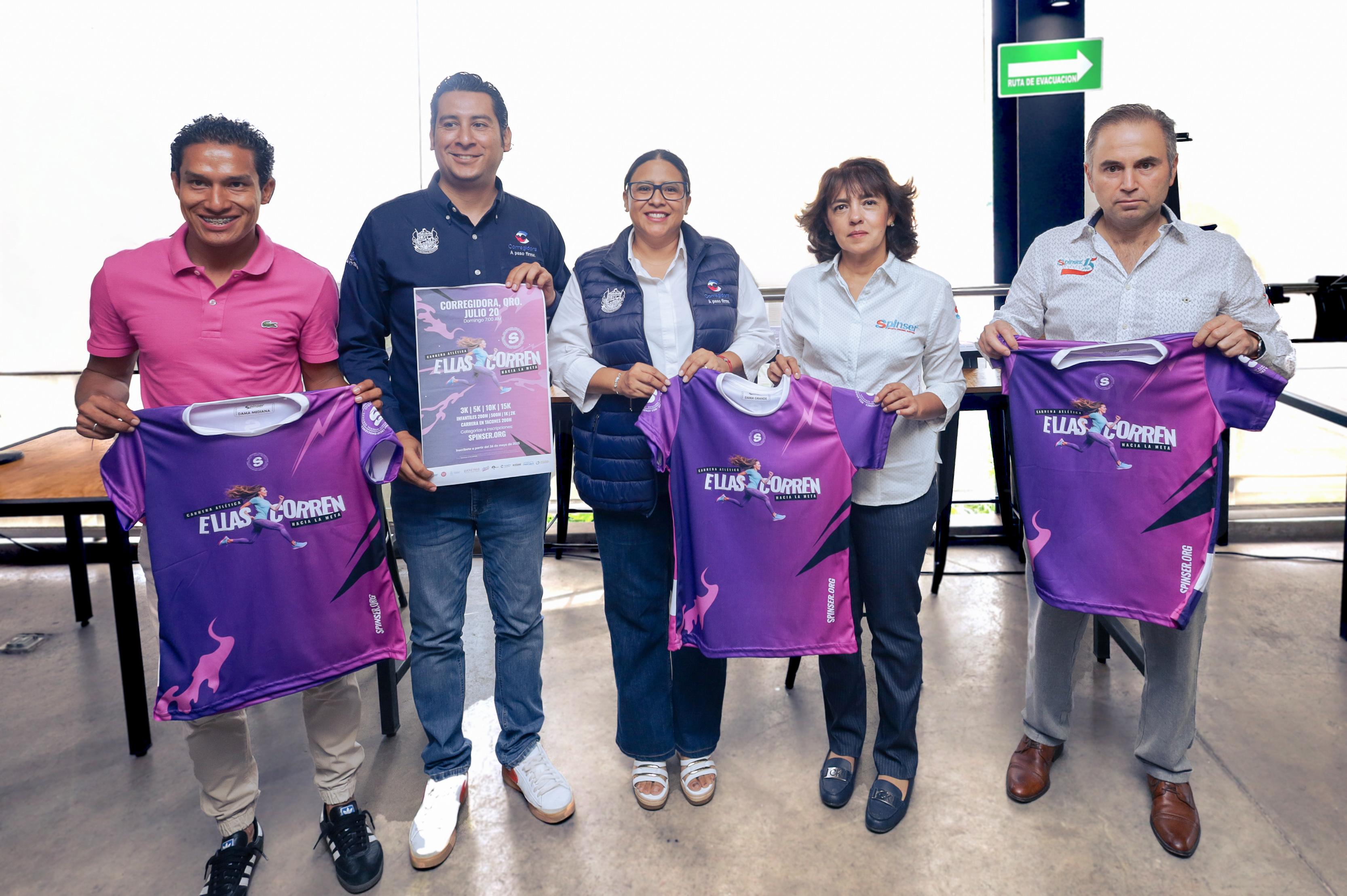 Corregidora invita a la carrera atlética para mujeres “Ellas Corren”