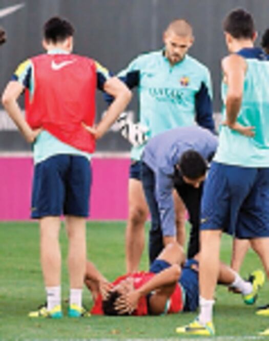 Fuera seis meses por lesión