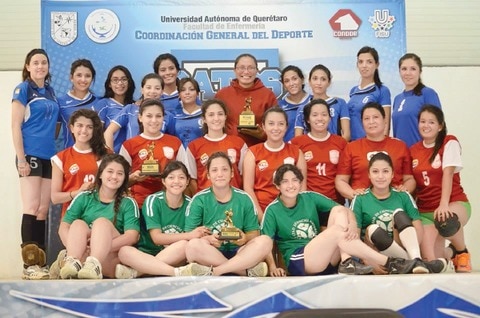 Contaduría y Química  se coronan en voleibol