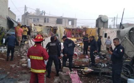 Papá y su bebé fallecen en explosión de polvorín en Tultepec