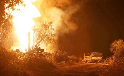 Explota ducto de Pemex por toma clandestina en Hidalgo