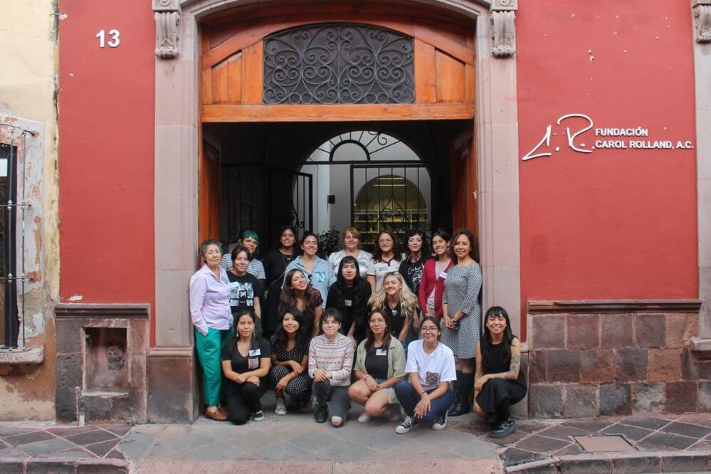 La Chorcha es una colectiva que se organiza cada año con el interés de reunir a un grupo de artistas y grabadoras. FOTO: CORTESÍA ALIX YOLITZIN