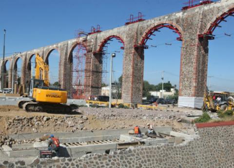 Tiene 95% de avance obra en Los Arcos