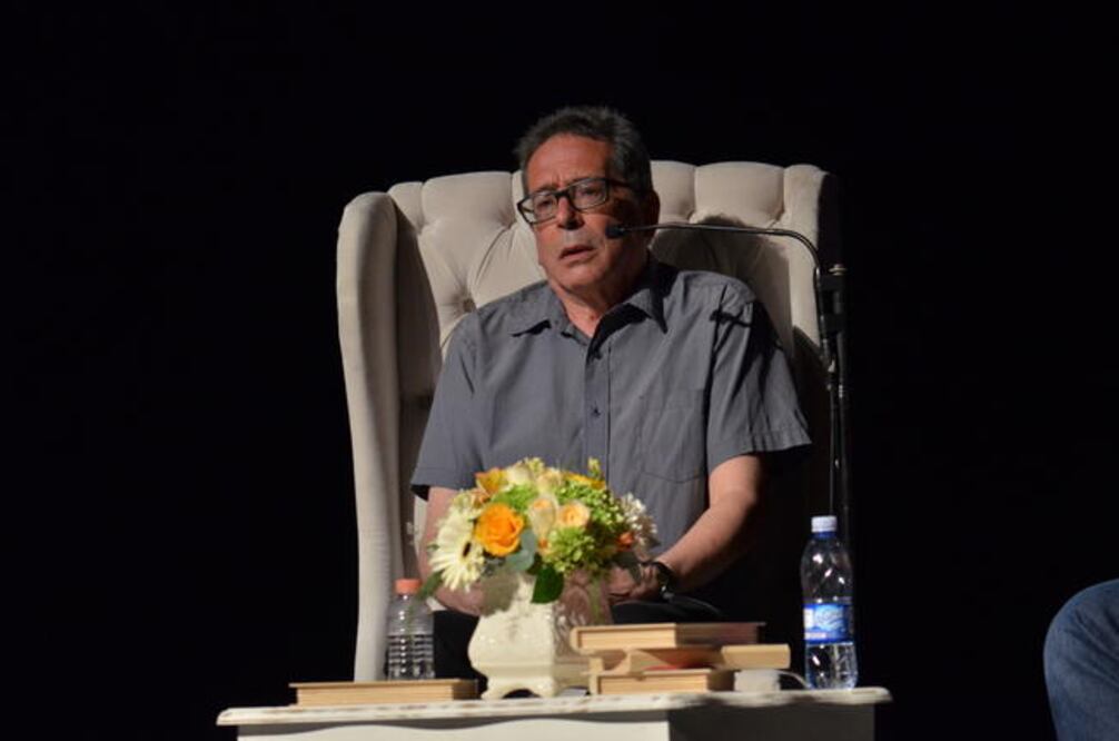 El argentino fue una de las grandes figuras del Hay Festival (ELIZABETH BECERRIL /CUATRODOS CONSULTORES)