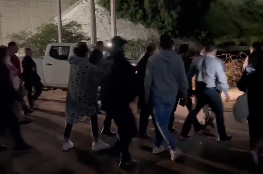 Fiscalía confronta plantón de Madres Buscadoras