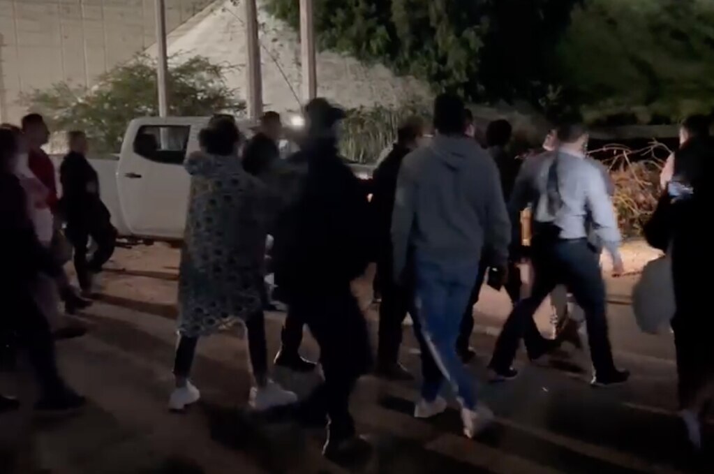 Fiscalía confronta plantón de Madres Buscadoras