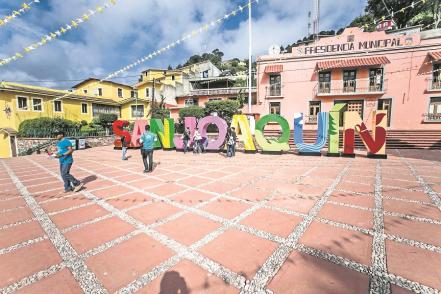 Para visitar los municipios 