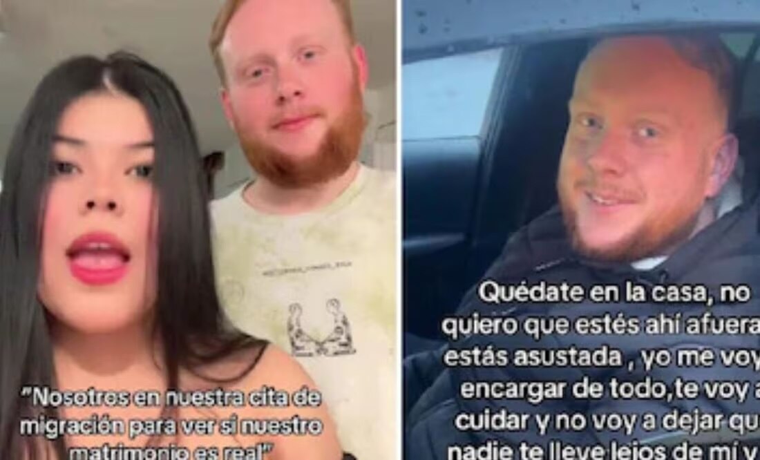 Estadounidense busca dos trabajos para que su esposa mexicana no sea deportada; su gesto de amor se vuelve viral en TikTok