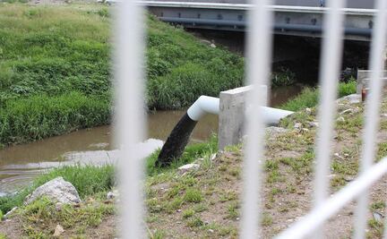 Terminan obra en colector pluvial