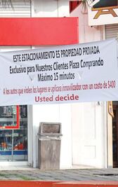 Tránsito rechaza uso de “arañas”