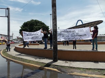 Manifestación contra prepago
