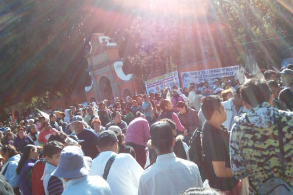 Se manifiestan contra EPN