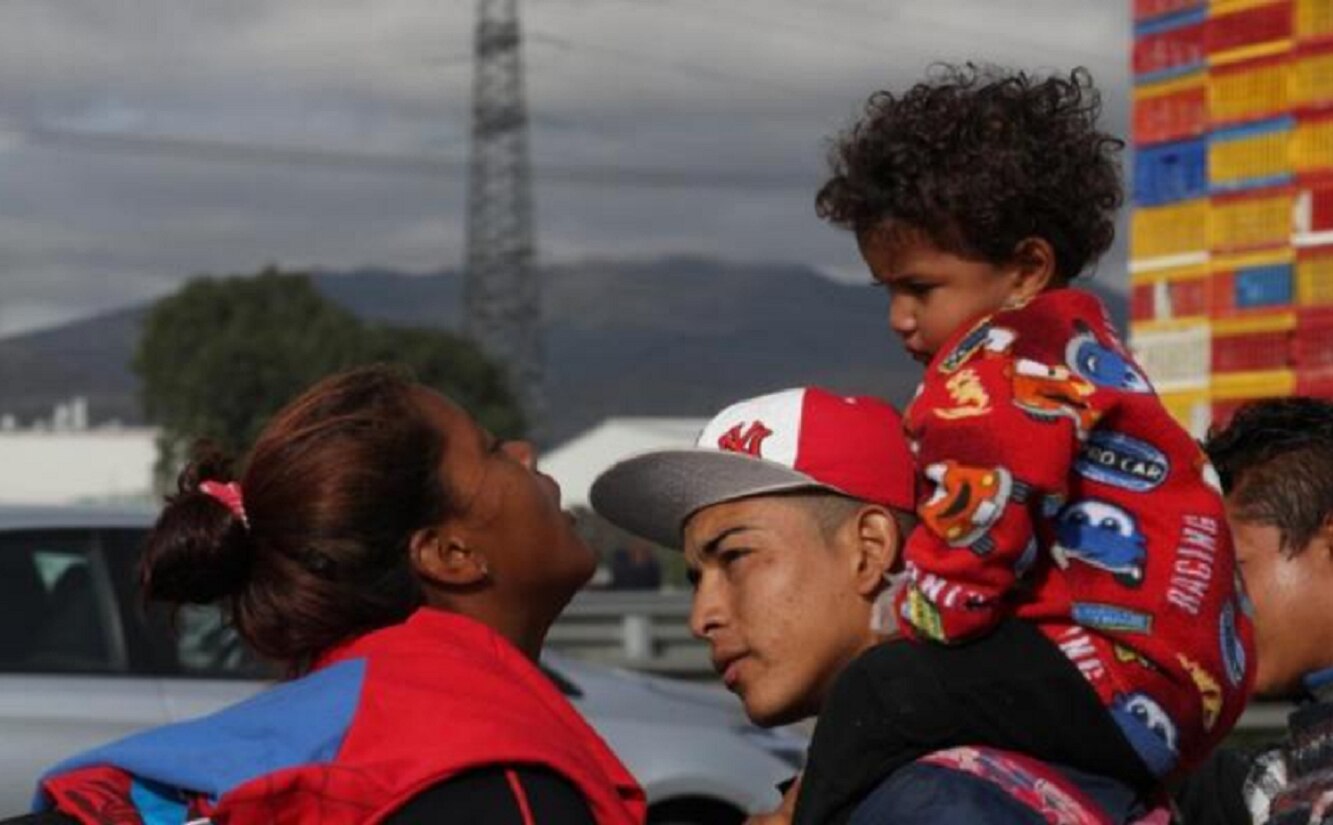 99% de integrantes de la caravana migrante ya dejaron la Ciudad de México