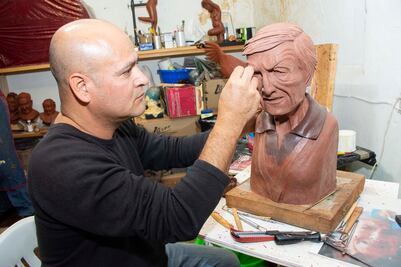 El taller de Cuco Escultura, el arte al alcance de todos