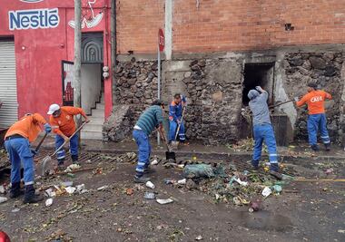 Limpian 24 toneladas de basura que dejaron las fuertes lluvias