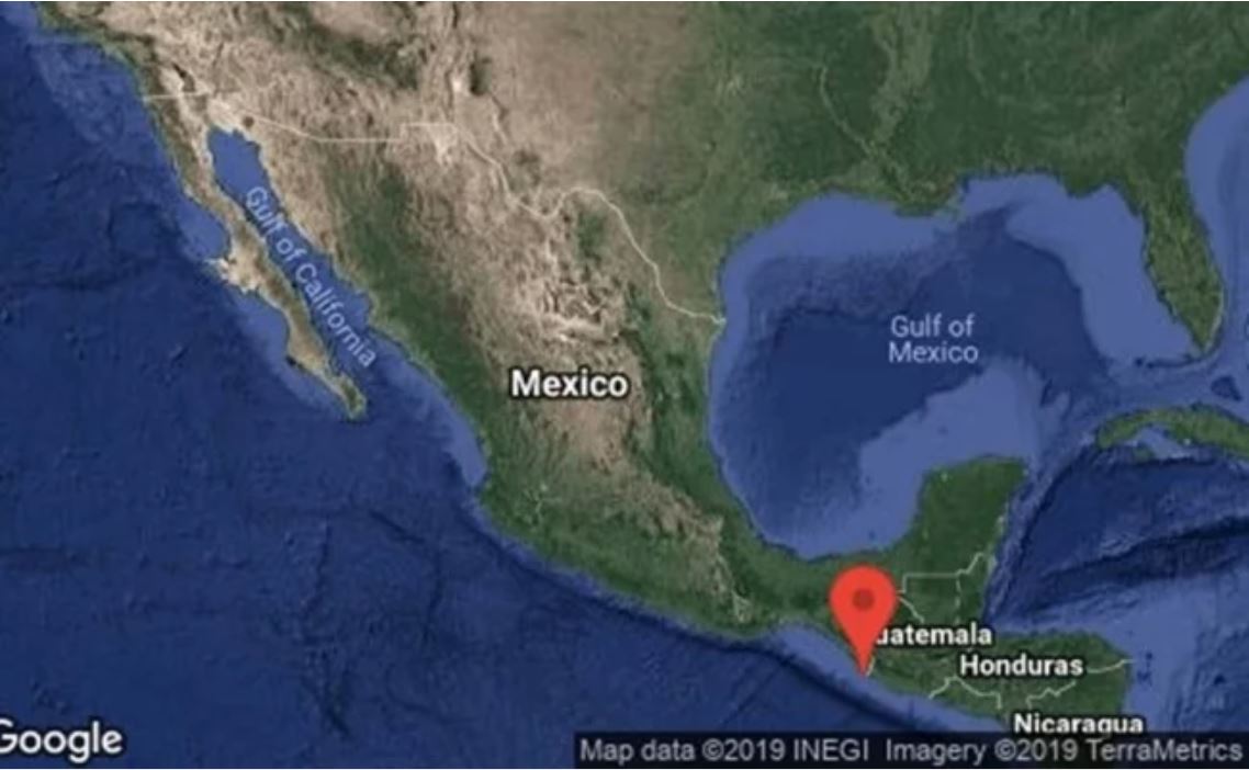 El sismo tuvo epicentro en Chiapas