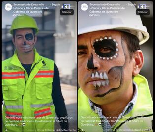 Celebran el Día de Muertos desde la obra del Paseo 5 de Febrero