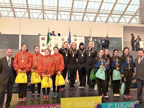 El equipo de sable femenil irá a los JP