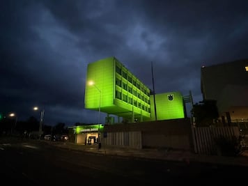Sede del Poder Legislativo se ilumina en el marco del Día Mundial del Medio Ambiente