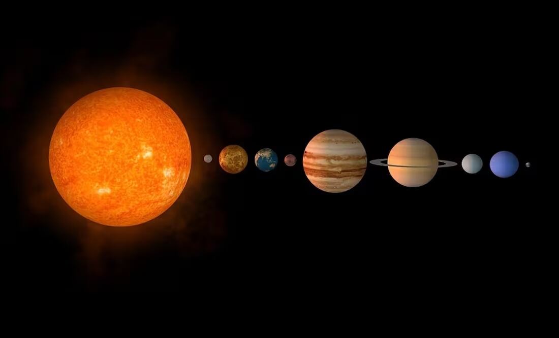Alineación de 6 planetas. Foto: Pixabay
