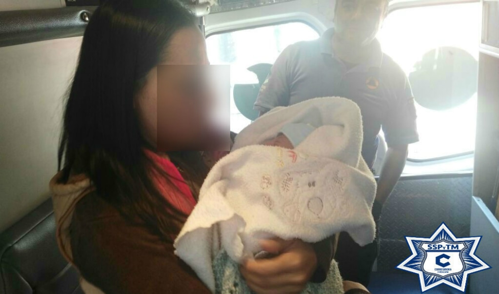 Rescatan a bebé abandonado en El Pueblito