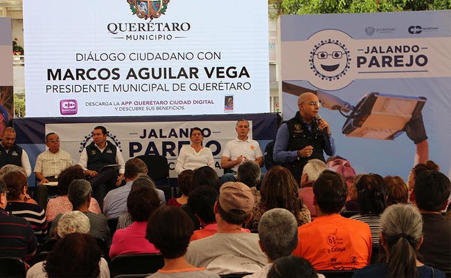 Promete Aguilar  mejorar movilidad en la Félix Osores