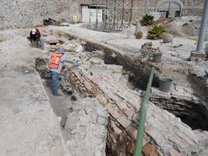 Hallan primera obra hidráulica