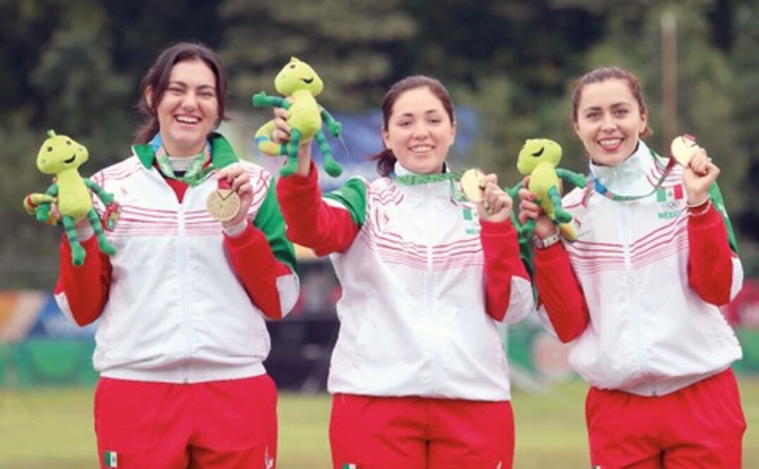 Tiro con arco le ‘pega’ a tres oros