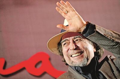 Joaquín Sabina cancela final de su gira por problemas de voz