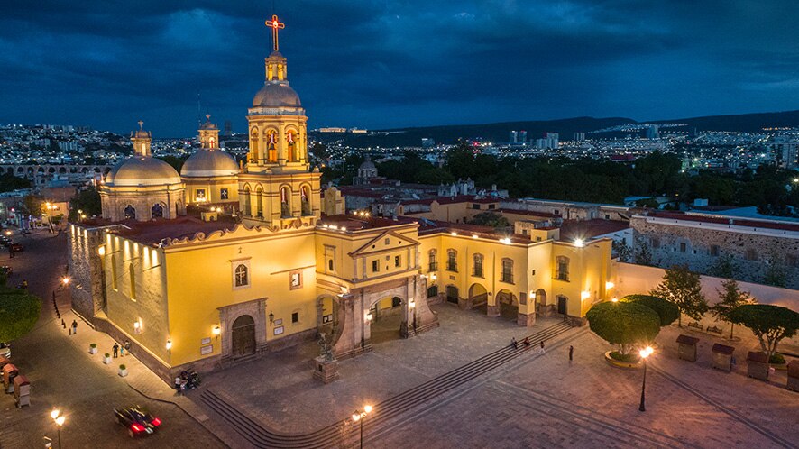 Ex Convento de la Santa Cruz. Foto: Ciudades Mexicanas Patrimonio Mundial.
