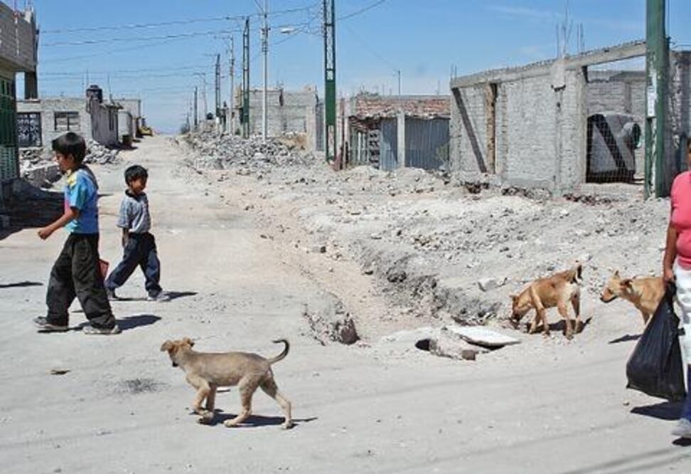 Obra pública en zonas marginadas de Querétaro
