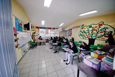 Sector educativo tiene rezago de 3 ciclos escolares a causa de la pandemia
