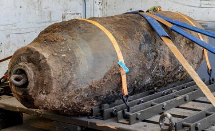 Evacuan a miles en Fráncfort para desactivar bomba de la Segunda Guerra Mundial