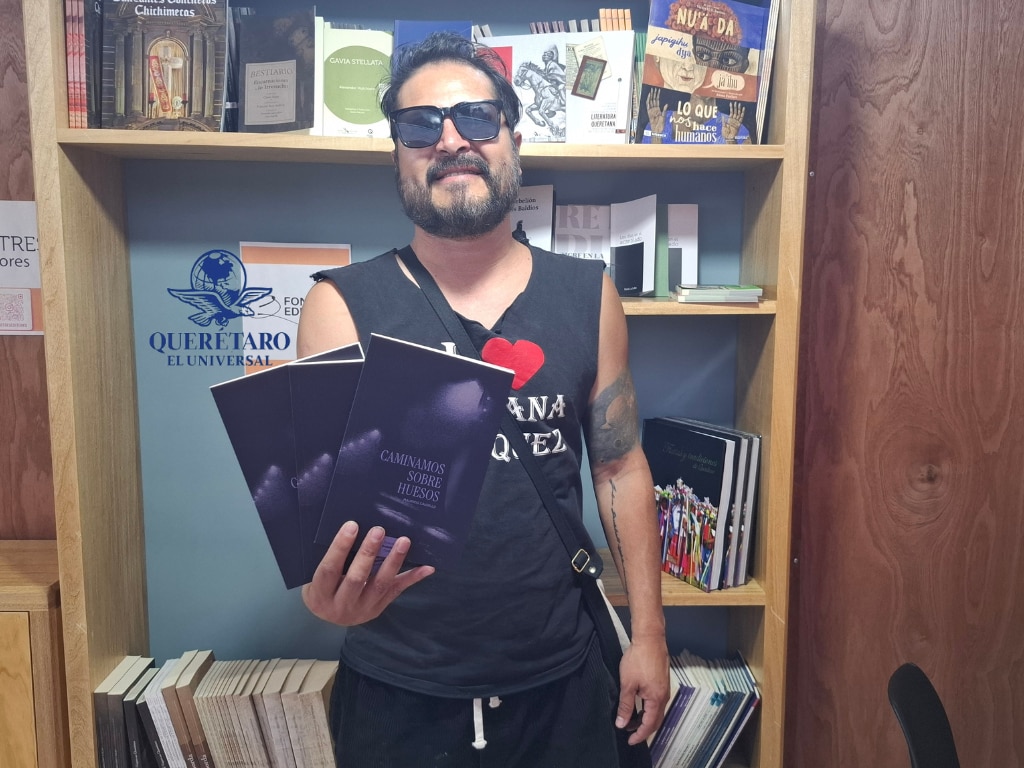 "Caminamos sobre huesos", el nuevo libro de Caudillo