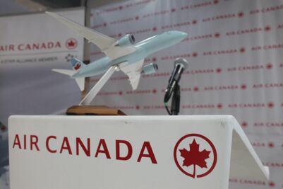 Air Canada ampliará oferta de asientos 