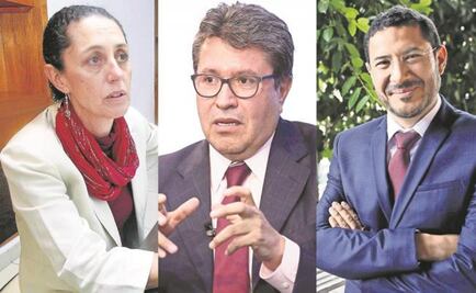 Batres, Sheinbaum y Monreal, en encuesta de Morena para jefatura de Gobierno