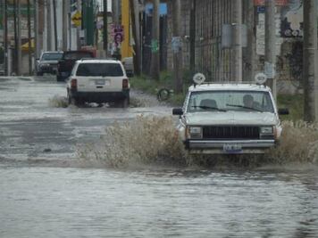 Lluvia histórica en la sierra