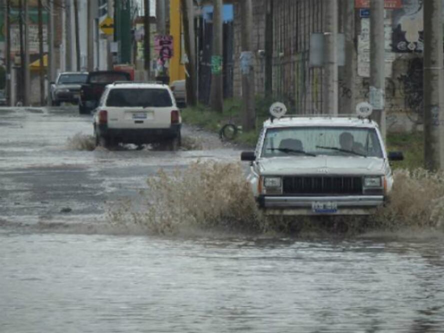 Lluvia histórica en la sierra
