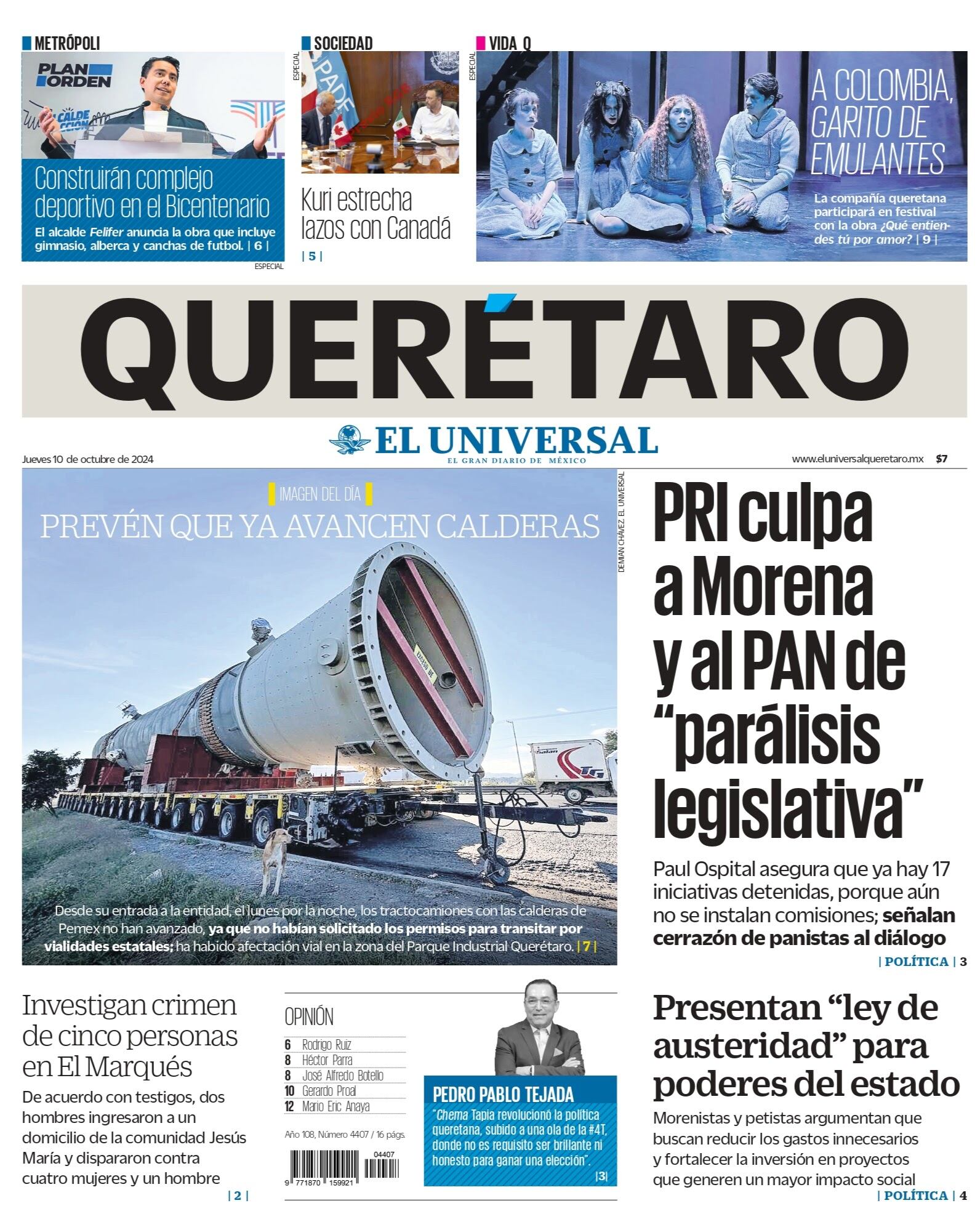 Foto: El Universal Querétaro